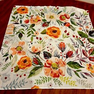 Floral cute shower curtain